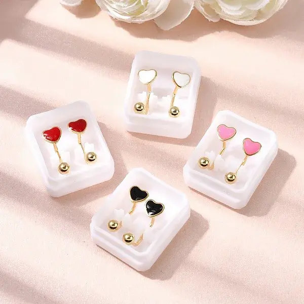 304 Stainless Steel Stud Earrings