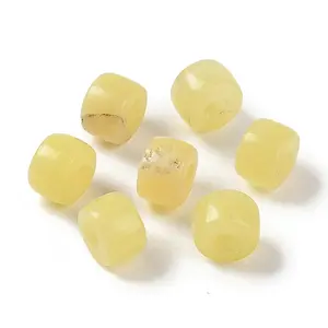 Dyed Natural White Jade Beads