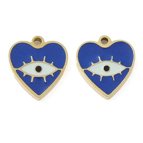 Ion Plating(IP) 304 Stainless Steel Enamel Charms