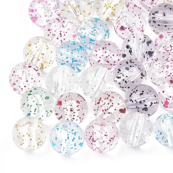 Transparent Acrylic Beads