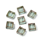 Handmade Gold Sand Lampwork Beads