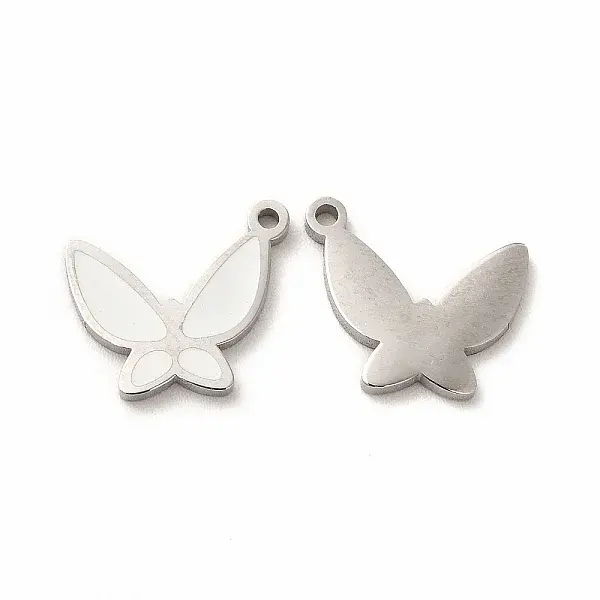 304 Stainless Steel Enamel Pendants