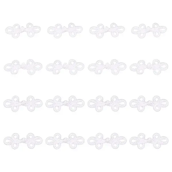 16Pcs Handmade Chinese Frogs Knots Buttons Sets