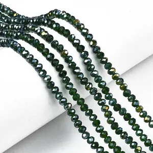 Electroplate Glass Beads Strands