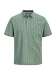 JACK & JONES Tričko 'JPRPAULOS'  mätová / nefritová