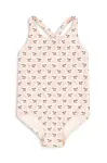 Plavky Konges Sløjd MERLE SWIMSUIT GRS růžová barva, KS103346