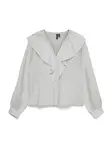 VERO MODA Blúzka 'VMKAJA'  čierna / biela
