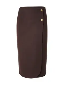 GANT Sukňa  tmavohnedá