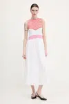 Šaty United Colors of Benetton růžová barva, maxi, 1194EV02A
