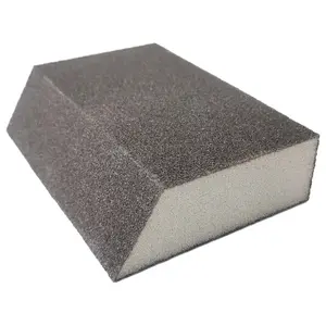 Brusná houbička, zkosená, 4 strany, různé zrnitosti - MAGG Zrnitost: P120