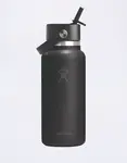 Hydro Flask Wide Mouth with Flex Straw Cap (946 ml) Black