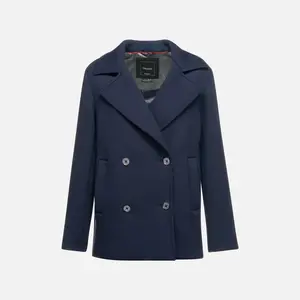 Dark blue women's coat Geox Gardenia - Women's
