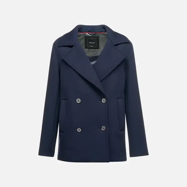 Dark blue women's coat Geox Gardenia - Women's