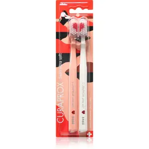 Curaprox Limited Edition Romantic zubné kefky 5460 Ultra Soft 2 ks