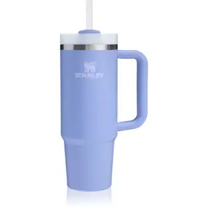 Stanley Quencher H2.O FlowState™ Tumbler tumbler z nehrdzavejúcej ocele s rúrkou stredný Hydrangea 890 ml