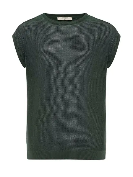 Antioch Tričko  tmavozelená