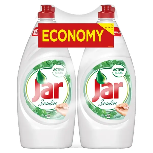 JAR Sensitive Tea Tree & Mint 2 x 900 ml