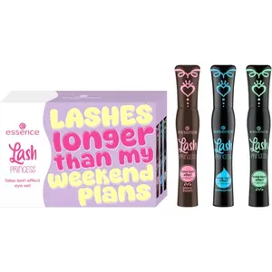 essence Lash PRINCESS false lash effect eye set sada maskár pre efekt umelých mihalnic