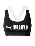 PUMA Športová podprsenka  čierna / biela