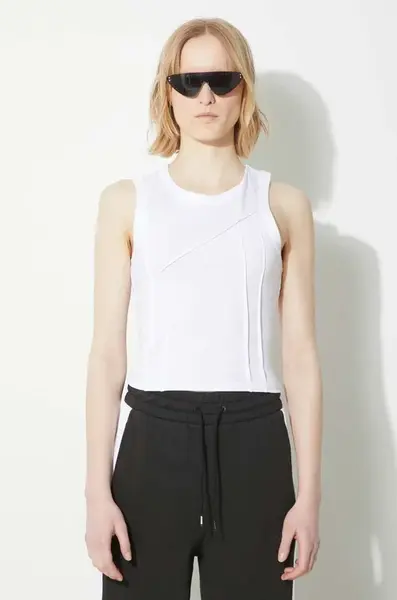 Top KSUBI Fragment Tank White