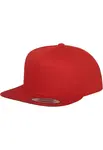 Classic 5 Panel Snapback Red
