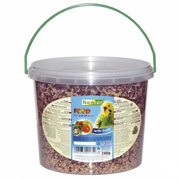 NESTOR Krmivo pre andulky s ovocím 3l/2100g