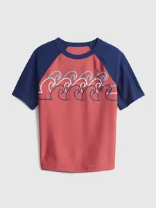 GAP Dětské plavky horní díl graphic crew - Kluci