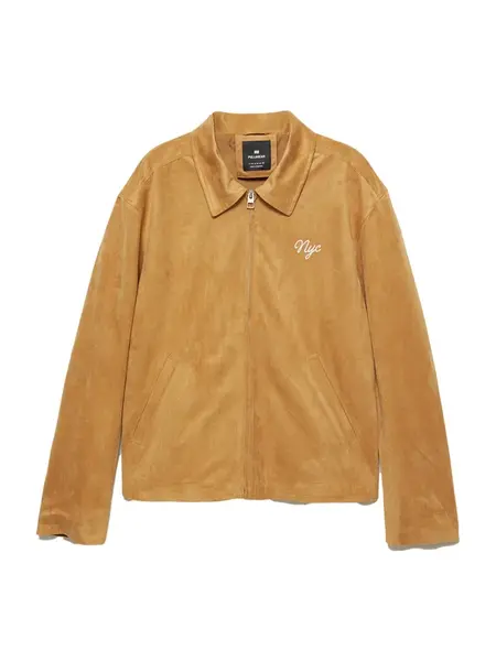 Pull&Bear Prechodná bunda  žltá