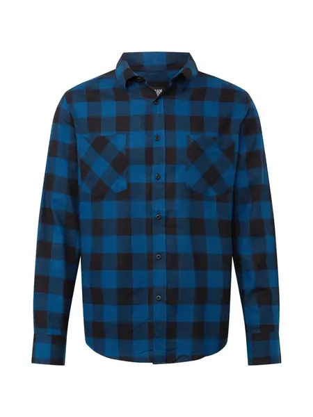 Urban Classics Košeľa  modrá / čierna