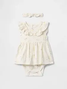 GAP Baby set šatů a čelenky - Holky