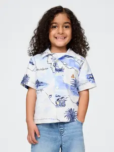 GAP Baby lněná košile - Kluci