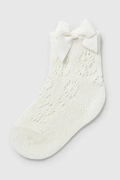 Kojenecké ponožky Mayoral Newborn béžová barva, 9865