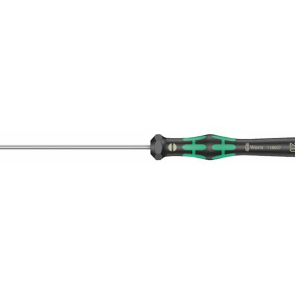 Wera 118007 Šroubovák plochý 0,4x2x100 mm k použití v elektronice Kraftform Micro typ 2035