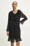 Šaty Answear.LAB černá barva, mini