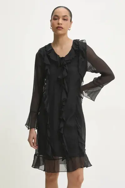 Šaty Answear.LAB černá barva, mini