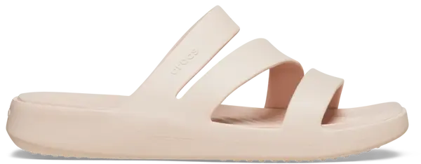 Dámské pantofle crocs getaway strappy růžová 39-40