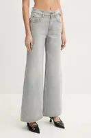 Džíny Miss Sixty dámské, šedá barva, 6S1JJ48100