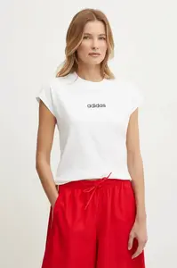 Bavlněné tričko adidas Essentials Linear
