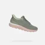 Khaki Dámske tenisky Geox Spherica Plus
