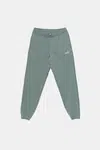 Dětské tepláky Puma ESS 2 COLOR No. 1 Logo Sweatpants FL zelená barva, 685824
