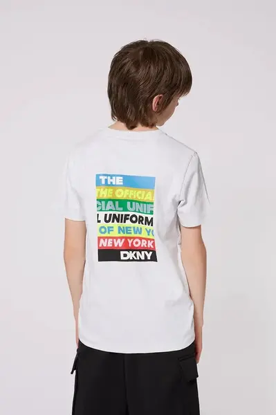 DKNY Dětské bavlněné tričko Dkny