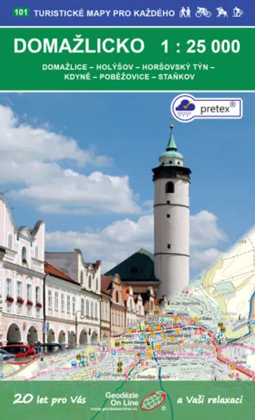 Domažlicko 1:25 000 / 101 Turistické mapy pro každého