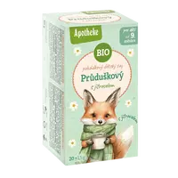 APOTHEKE BIO čaj dětský Průduškový s jitrocelem 20 x 1.5 g