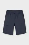 Dětské šortky s příměsí lnu Mayoral cargo