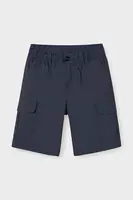 Dětské šortky s příměsí lnu Mayoral cargo