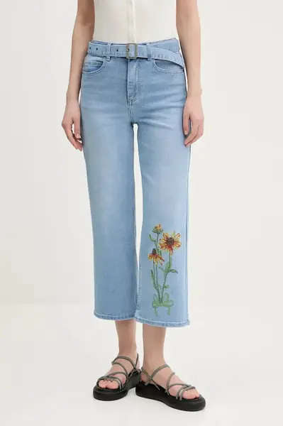 Džíny Desigual OHIO dámské, high waist, 25SWDD14