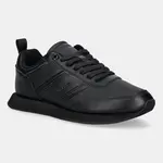 Tenisky Calvin Klein LOW PROF RUNN LACEUP TAPE pánské, černá barva, HM0HM01897