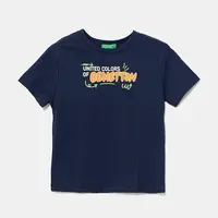 Dětské bavlněné tričko United Colors of Benetton