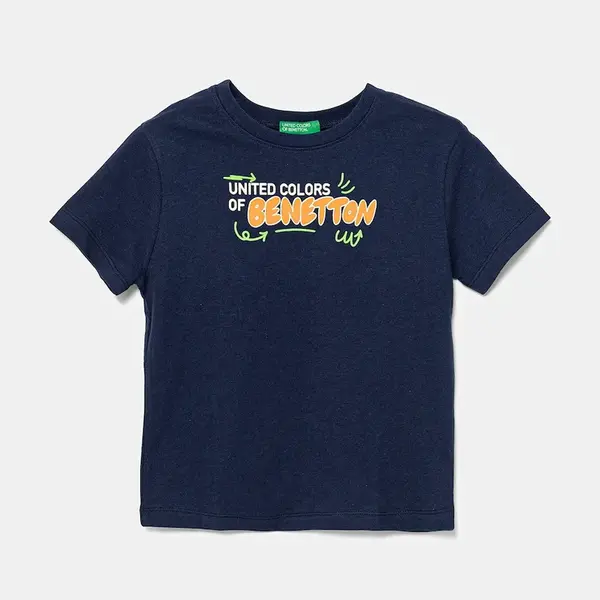 Dětské bavlněné tričko United Colors of Benetton