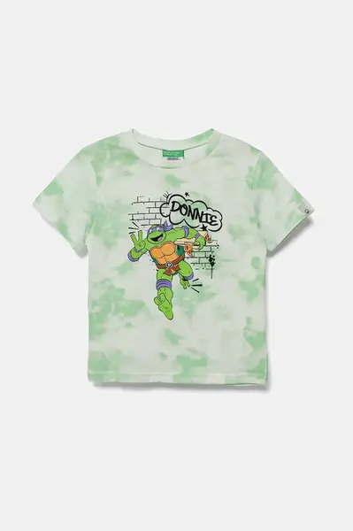 Dětské bavlněné tričko United Colors of Benetton